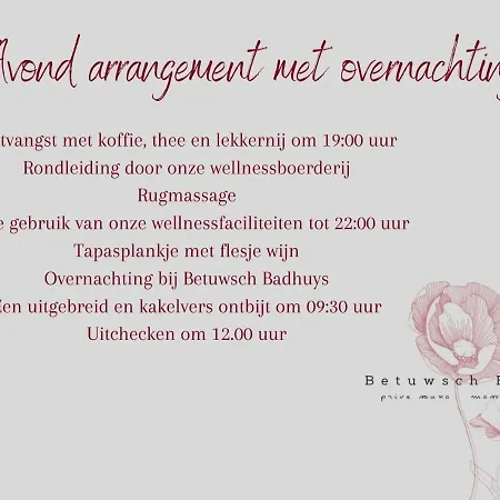 Bed & Breakfast Betuwsch Badhuys Lienden